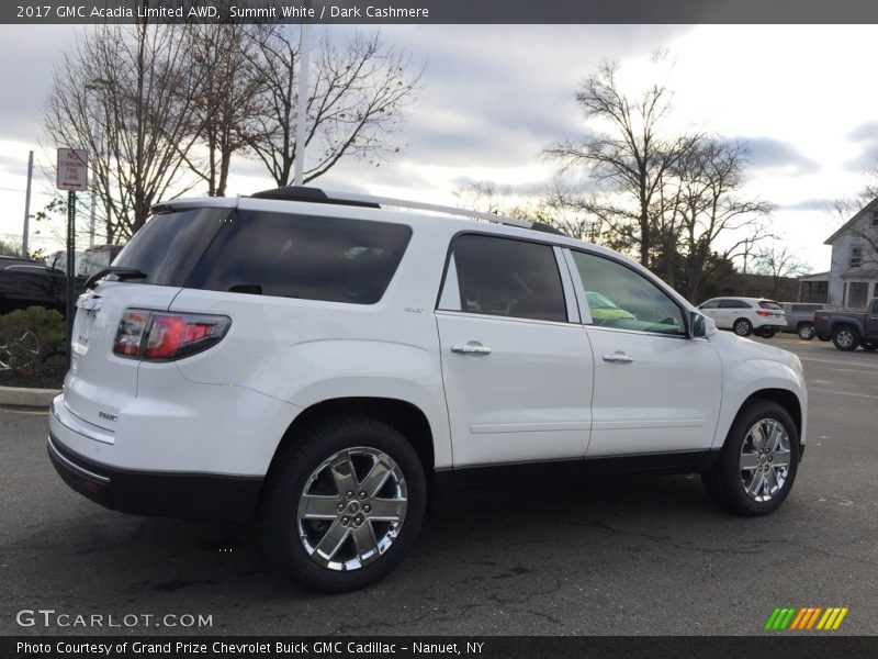 Summit White / Dark Cashmere 2017 GMC Acadia Limited AWD