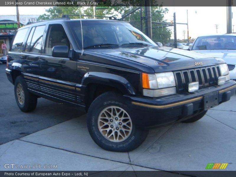 Black / Gray 1994 Jeep Grand Cherokee Limited 4x4