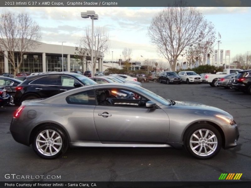 Graphite Shadow / Graphite 2013 Infiniti G 37 x AWD Coupe