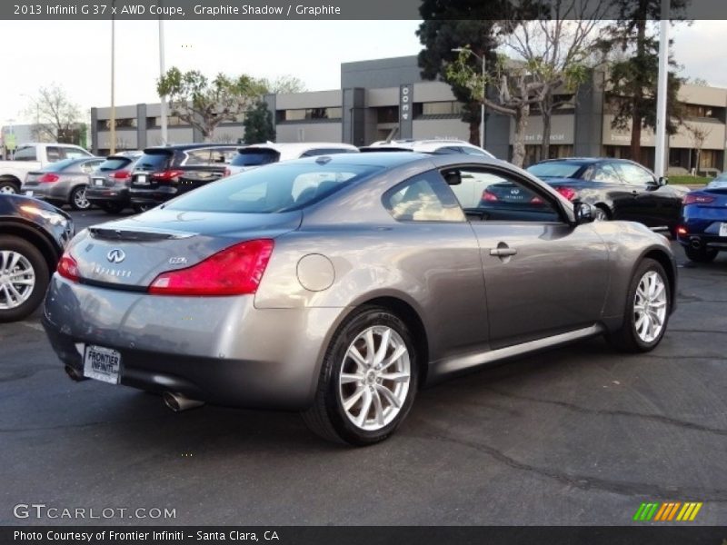 Graphite Shadow / Graphite 2013 Infiniti G 37 x AWD Coupe