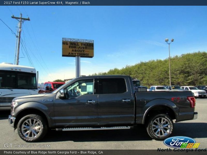 Magnetic / Black 2017 Ford F150 Lariat SuperCrew 4X4