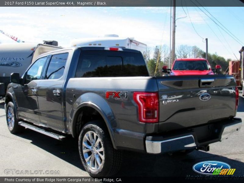 Magnetic / Black 2017 Ford F150 Lariat SuperCrew 4X4