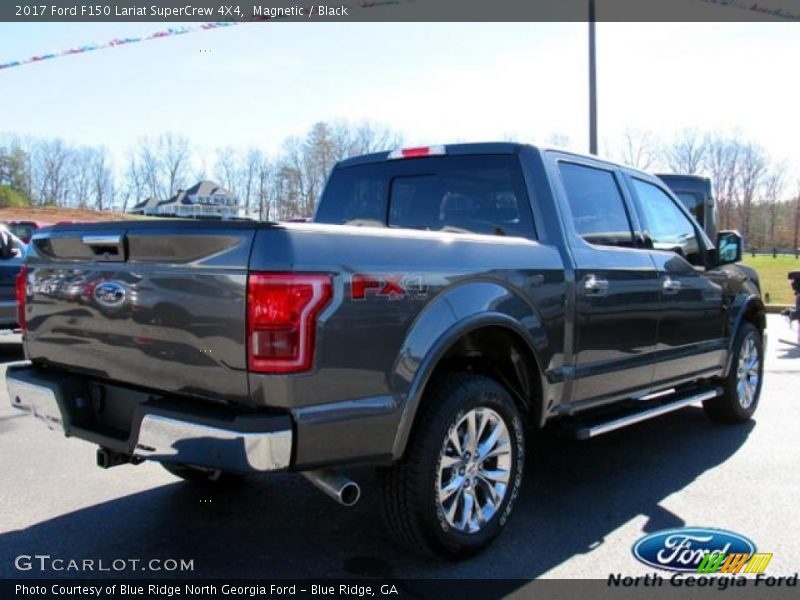 Magnetic / Black 2017 Ford F150 Lariat SuperCrew 4X4