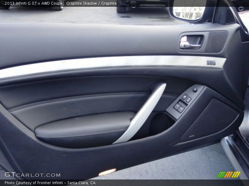 Graphite Shadow / Graphite 2013 Infiniti G 37 x AWD Coupe