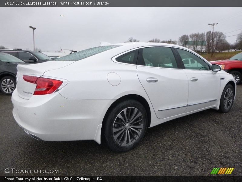 White Frost Tricoat / Brandy 2017 Buick LaCrosse Essence