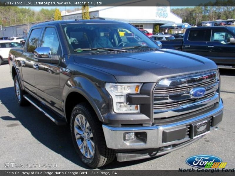 Magnetic / Black 2017 Ford F150 Lariat SuperCrew 4X4