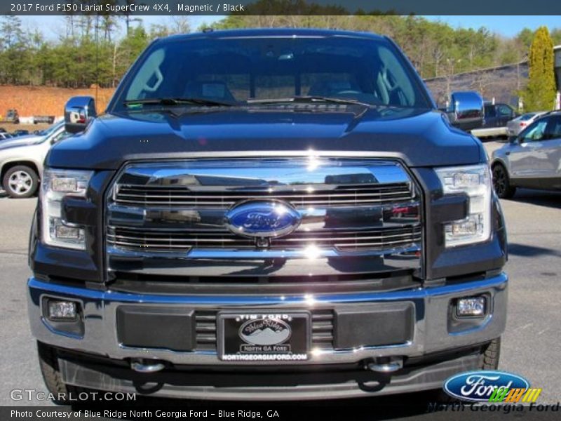Magnetic / Black 2017 Ford F150 Lariat SuperCrew 4X4
