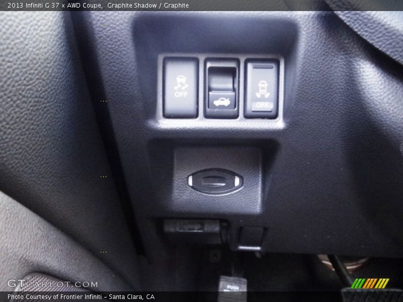 Graphite Shadow / Graphite 2013 Infiniti G 37 x AWD Coupe