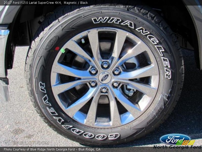 Magnetic / Black 2017 Ford F150 Lariat SuperCrew 4X4