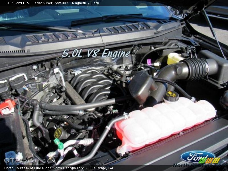 Magnetic / Black 2017 Ford F150 Lariat SuperCrew 4X4
