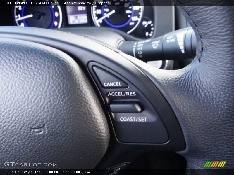 Graphite Shadow / Graphite 2013 Infiniti G 37 x AWD Coupe