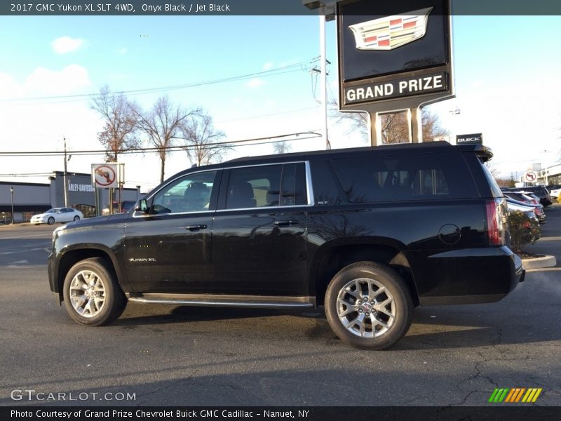 Onyx Black / Jet Black 2017 GMC Yukon XL SLT 4WD