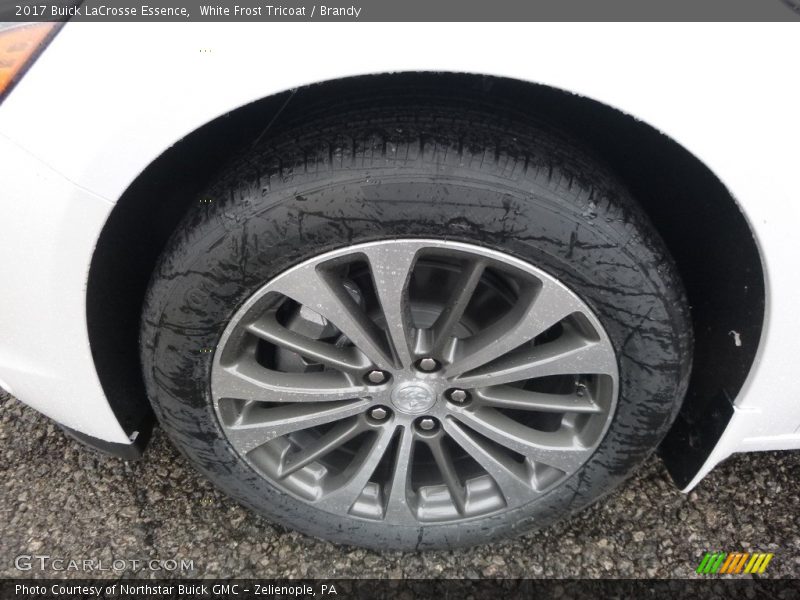 White Frost Tricoat / Brandy 2017 Buick LaCrosse Essence