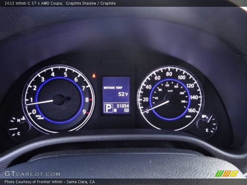 Graphite Shadow / Graphite 2013 Infiniti G 37 x AWD Coupe