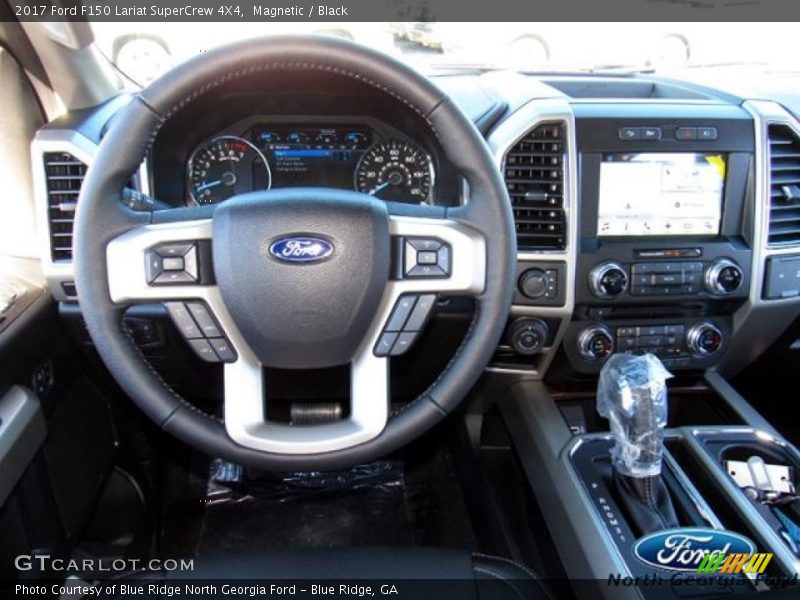 Magnetic / Black 2017 Ford F150 Lariat SuperCrew 4X4