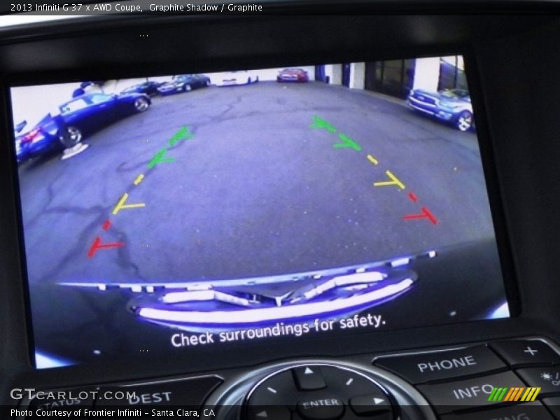 Graphite Shadow / Graphite 2013 Infiniti G 37 x AWD Coupe