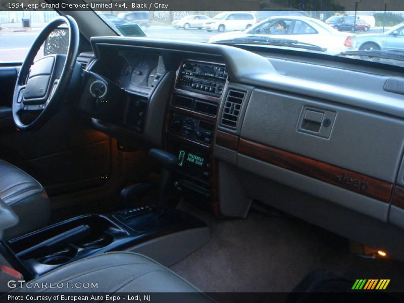 Black / Gray 1994 Jeep Grand Cherokee Limited 4x4