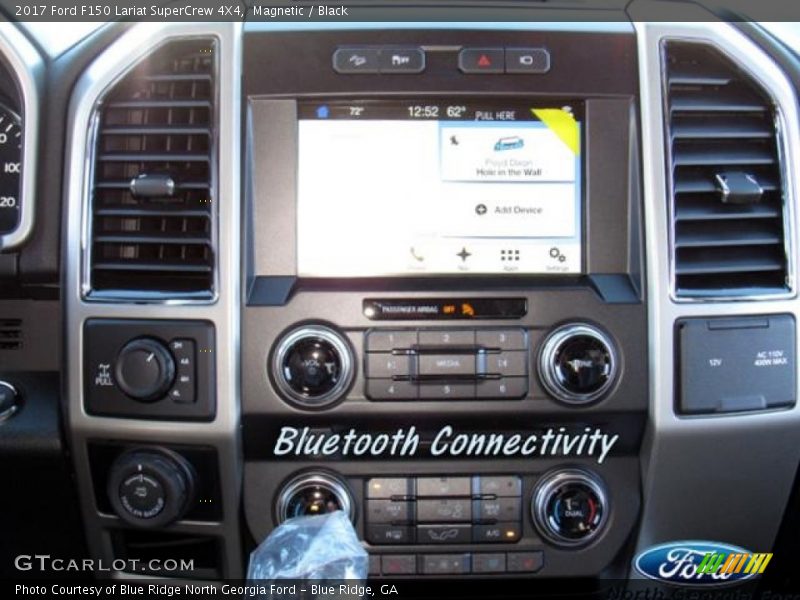 Magnetic / Black 2017 Ford F150 Lariat SuperCrew 4X4