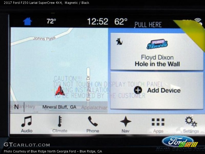 Magnetic / Black 2017 Ford F150 Lariat SuperCrew 4X4