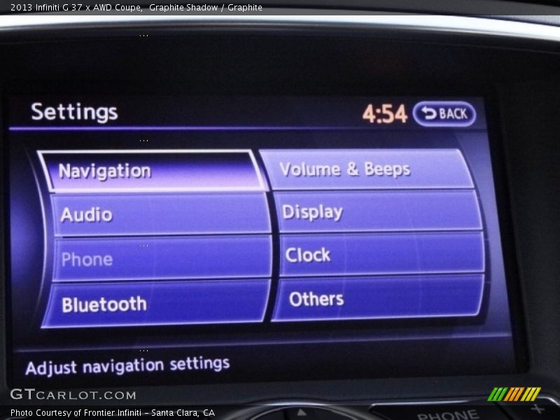 Graphite Shadow / Graphite 2013 Infiniti G 37 x AWD Coupe