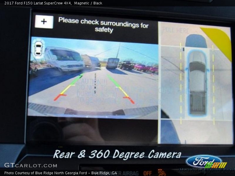 Magnetic / Black 2017 Ford F150 Lariat SuperCrew 4X4
