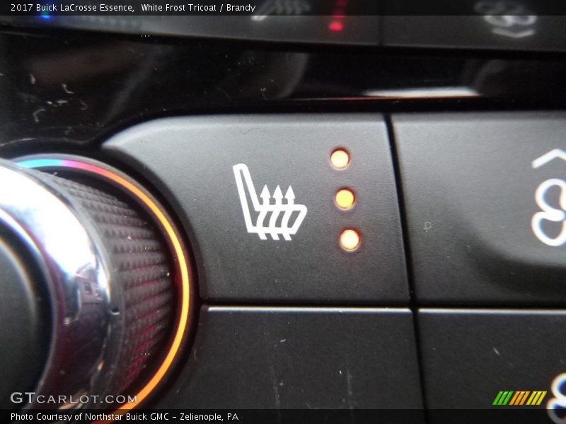 White Frost Tricoat / Brandy 2017 Buick LaCrosse Essence