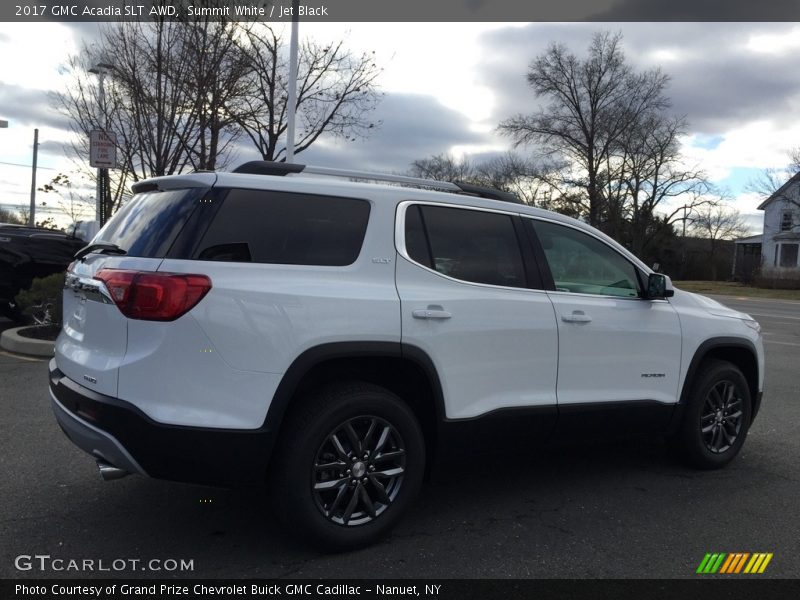 Summit White / Jet Black 2017 GMC Acadia SLT AWD