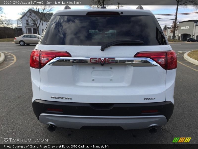 Summit White / Jet Black 2017 GMC Acadia SLT AWD