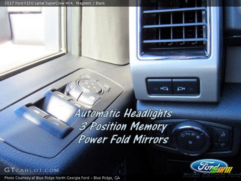 Magnetic / Black 2017 Ford F150 Lariat SuperCrew 4X4