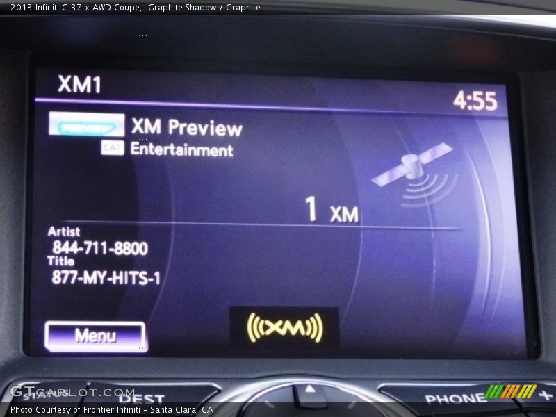 Graphite Shadow / Graphite 2013 Infiniti G 37 x AWD Coupe