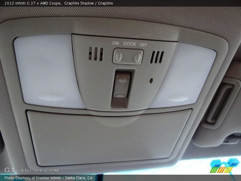 Graphite Shadow / Graphite 2013 Infiniti G 37 x AWD Coupe