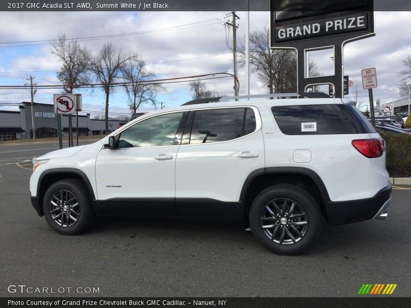 Summit White / Jet Black 2017 GMC Acadia SLT AWD