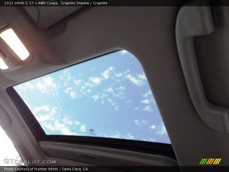 Graphite Shadow / Graphite 2013 Infiniti G 37 x AWD Coupe