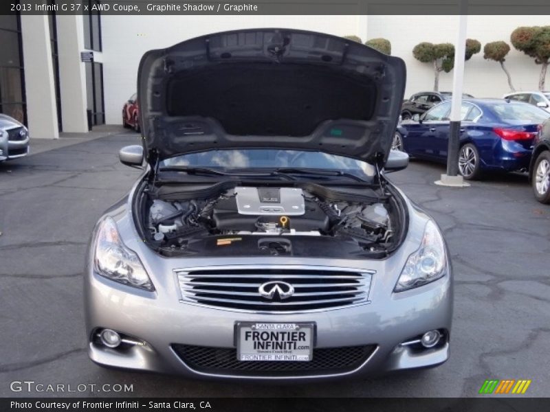 Graphite Shadow / Graphite 2013 Infiniti G 37 x AWD Coupe