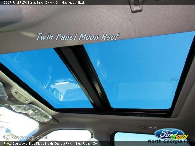 Magnetic / Black 2017 Ford F150 Lariat SuperCrew 4X4