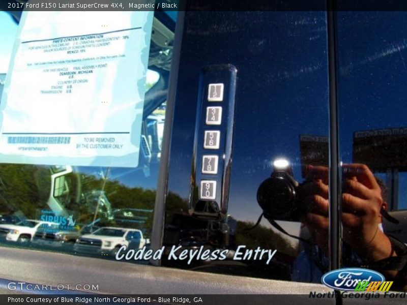 Magnetic / Black 2017 Ford F150 Lariat SuperCrew 4X4