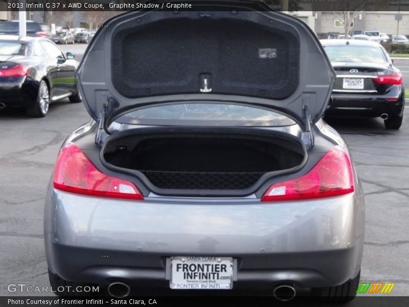 Graphite Shadow / Graphite 2013 Infiniti G 37 x AWD Coupe