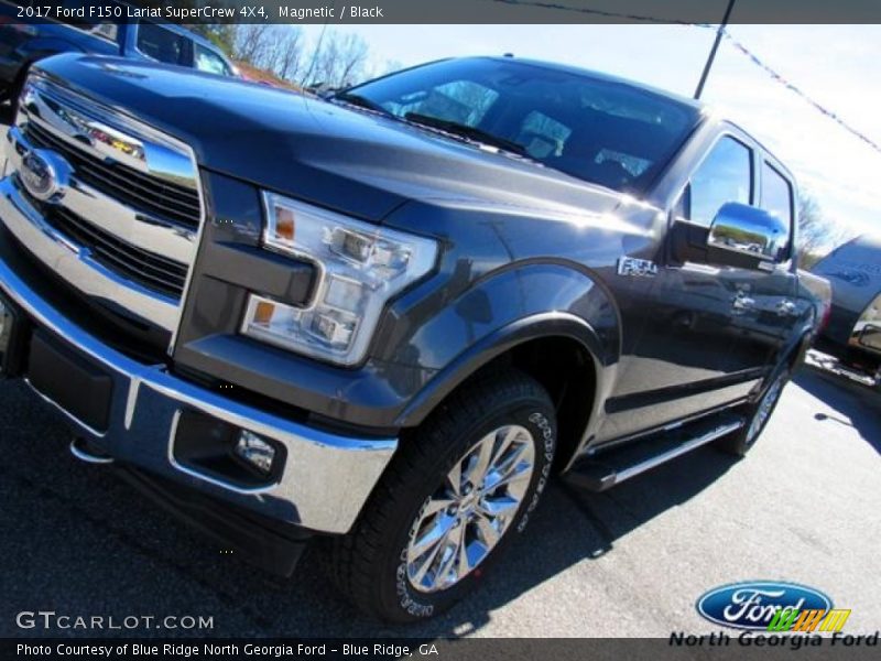 Magnetic / Black 2017 Ford F150 Lariat SuperCrew 4X4