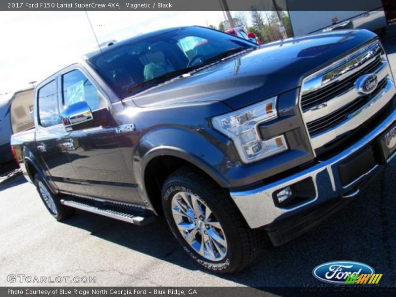 Magnetic / Black 2017 Ford F150 Lariat SuperCrew 4X4
