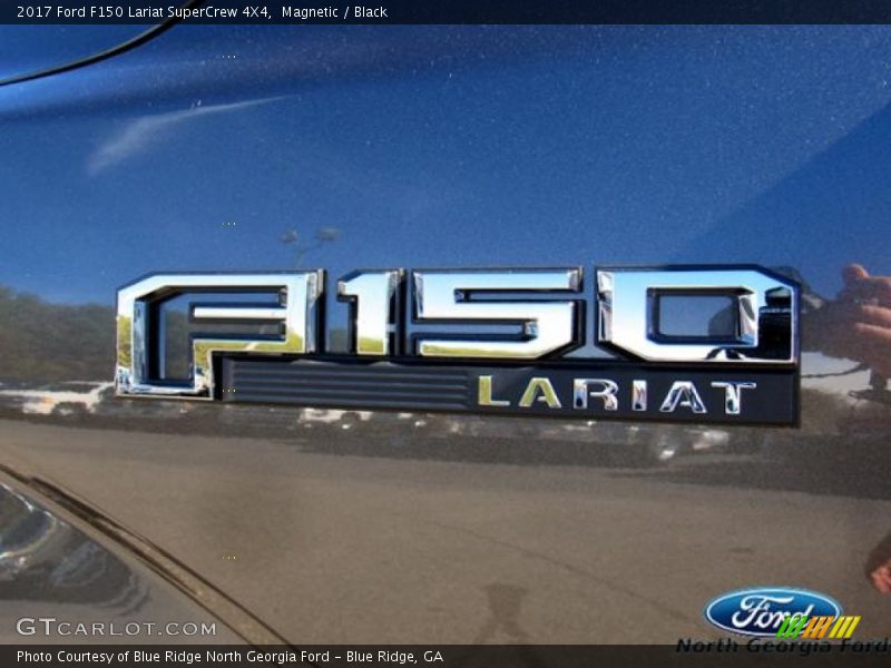 Magnetic / Black 2017 Ford F150 Lariat SuperCrew 4X4