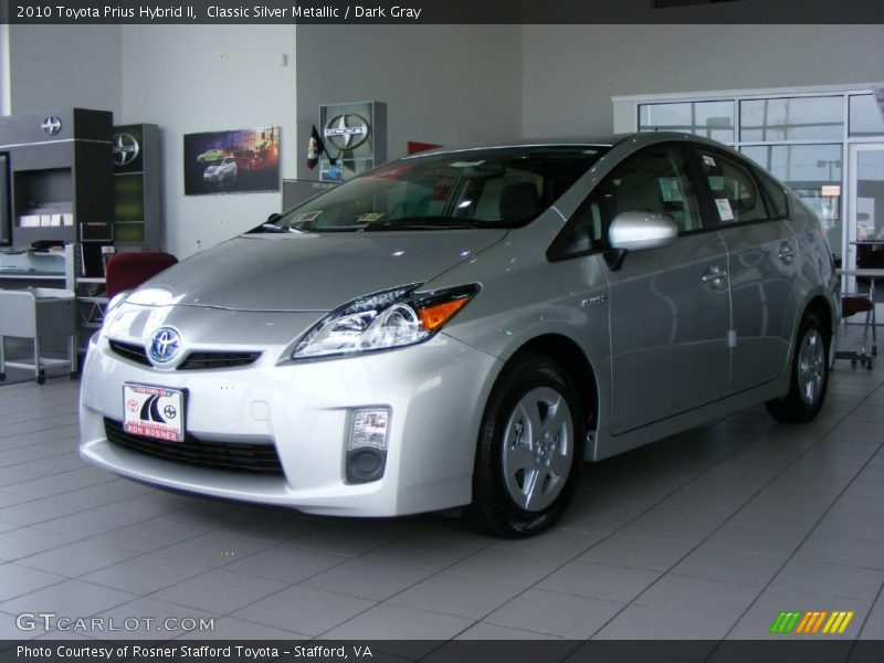 Classic Silver Metallic / Dark Gray 2010 Toyota Prius Hybrid II