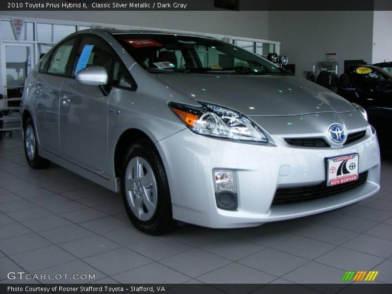 Classic Silver Metallic / Dark Gray 2010 Toyota Prius Hybrid II