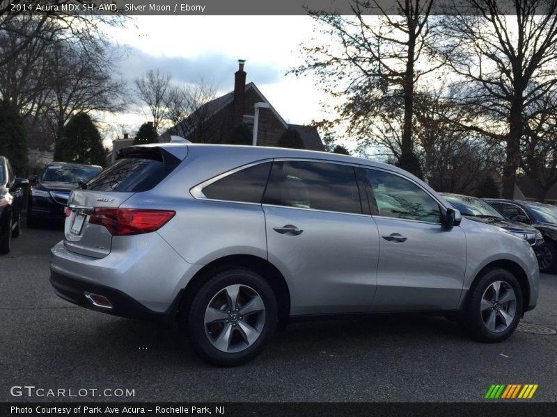 Silver Moon / Ebony 2014 Acura MDX SH-AWD