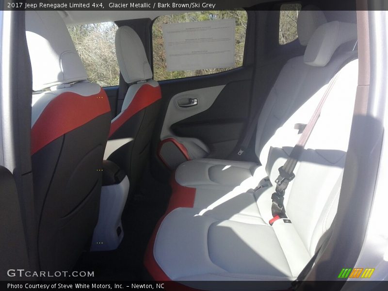 Glacier Metallic / Bark Brown/Ski Grey 2017 Jeep Renegade Limited 4x4