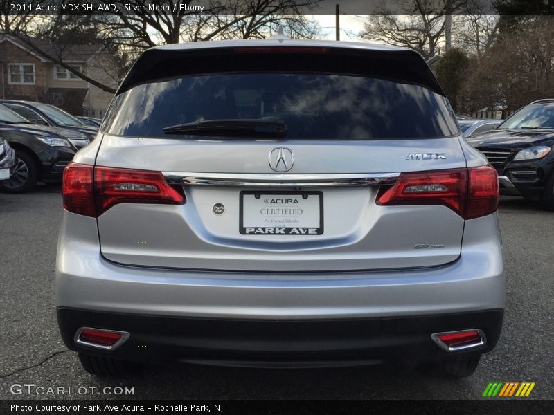 Silver Moon / Ebony 2014 Acura MDX SH-AWD