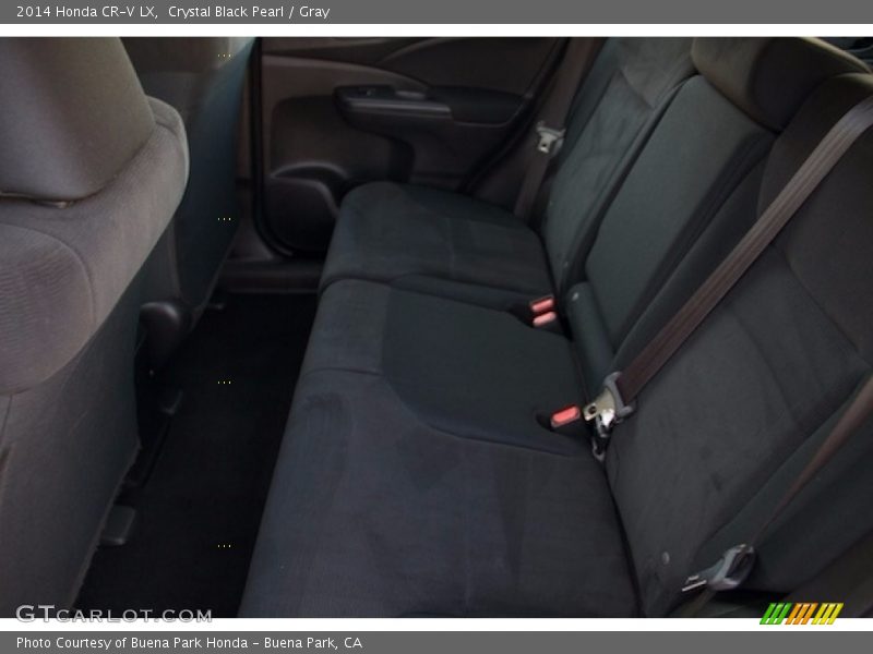 Crystal Black Pearl / Gray 2014 Honda CR-V LX