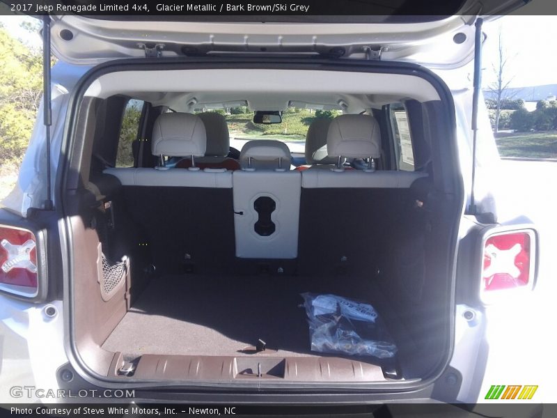 Glacier Metallic / Bark Brown/Ski Grey 2017 Jeep Renegade Limited 4x4