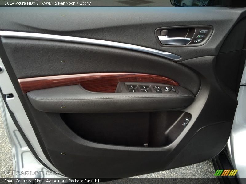 Silver Moon / Ebony 2014 Acura MDX SH-AWD