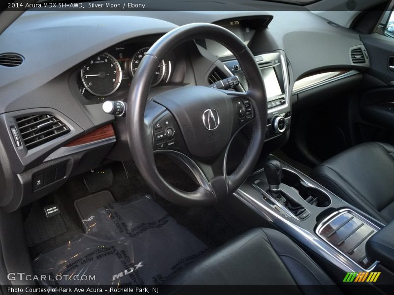 Silver Moon / Ebony 2014 Acura MDX SH-AWD
