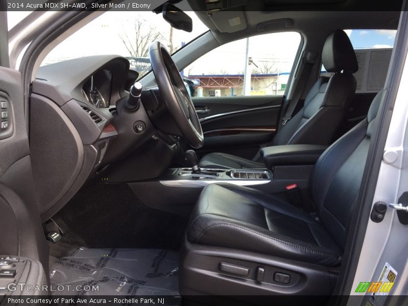 Silver Moon / Ebony 2014 Acura MDX SH-AWD